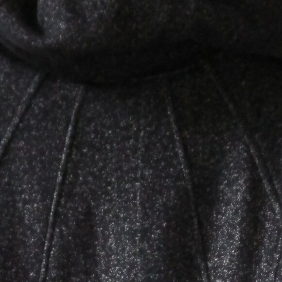 I Madison Expedition women's size XL, grey tweed hooded coat, lined, front zip - Picture 14 of 15